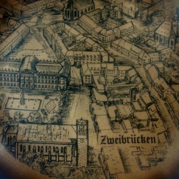 Antique Niderviller Zweibrücken Germany Earthenware Wall Plate France 1748-1770 - Picture 3 of 7